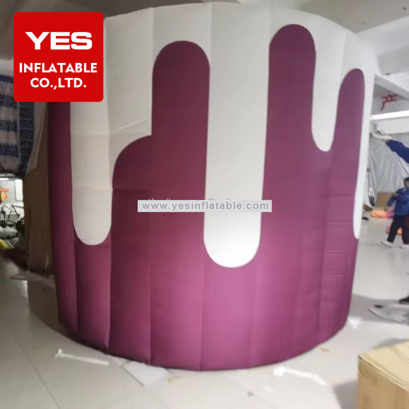 Amazing Beautiful Giant Inflatable Cake For Birthday Party Decorations