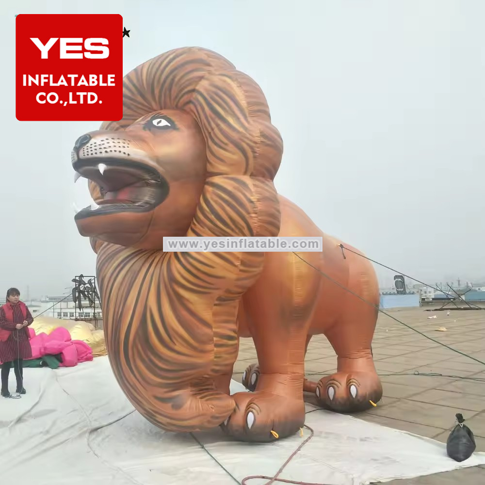 Customized giant inflatable animals model inflatable lion for event