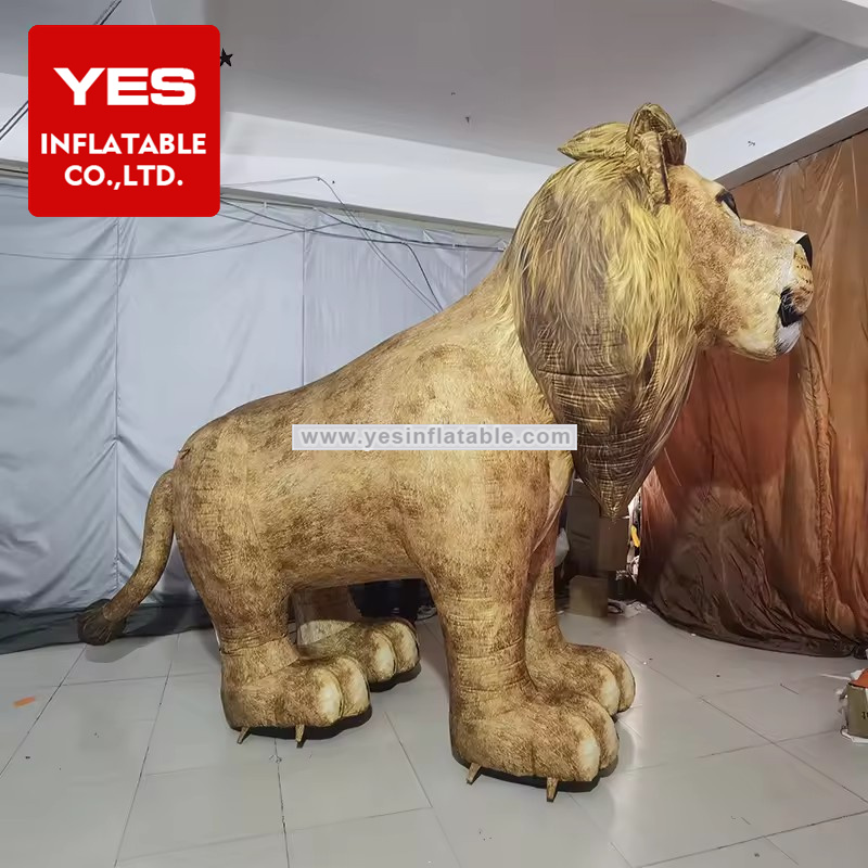 Best Sale Inflatable Animal Model Giant Inflatables Cartoon Lion