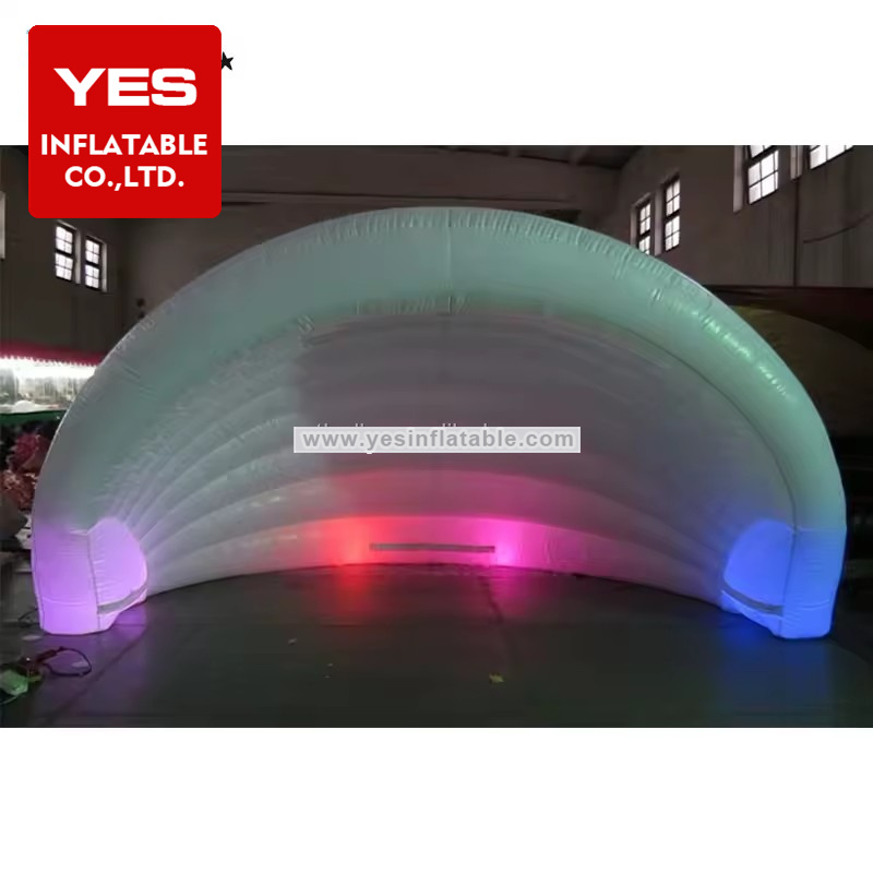 outdoor inflatable canopy festival half dome inflatable stage tent