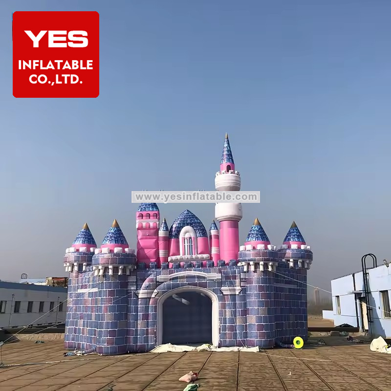 Alice Wonderland garden decor advertising customized inflatable castle