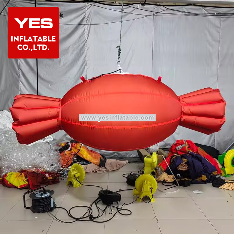 Customized Colors Ceiling Hanging Decoration Inflatable Candy Props