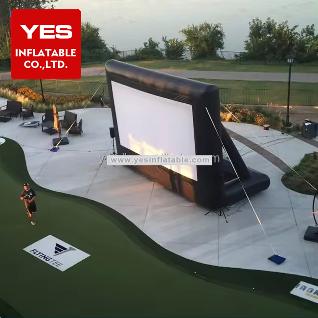 Giant Outdoor Projector Inflatable Movie Screens