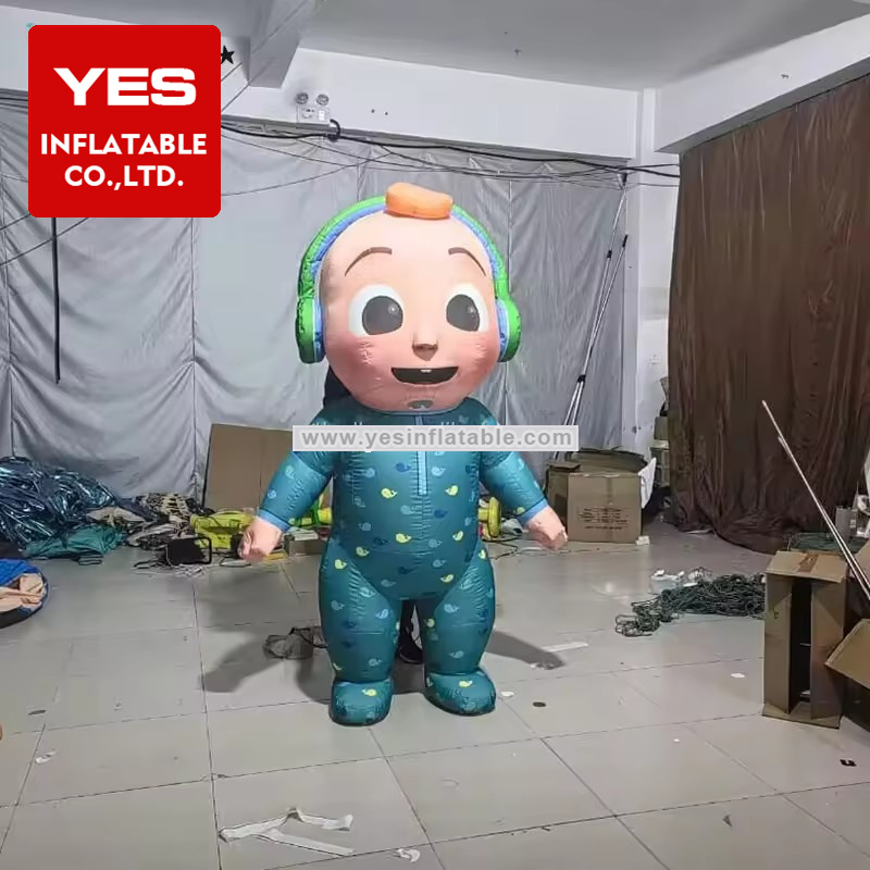 cartoon walking mascot suit inflatable baby costume