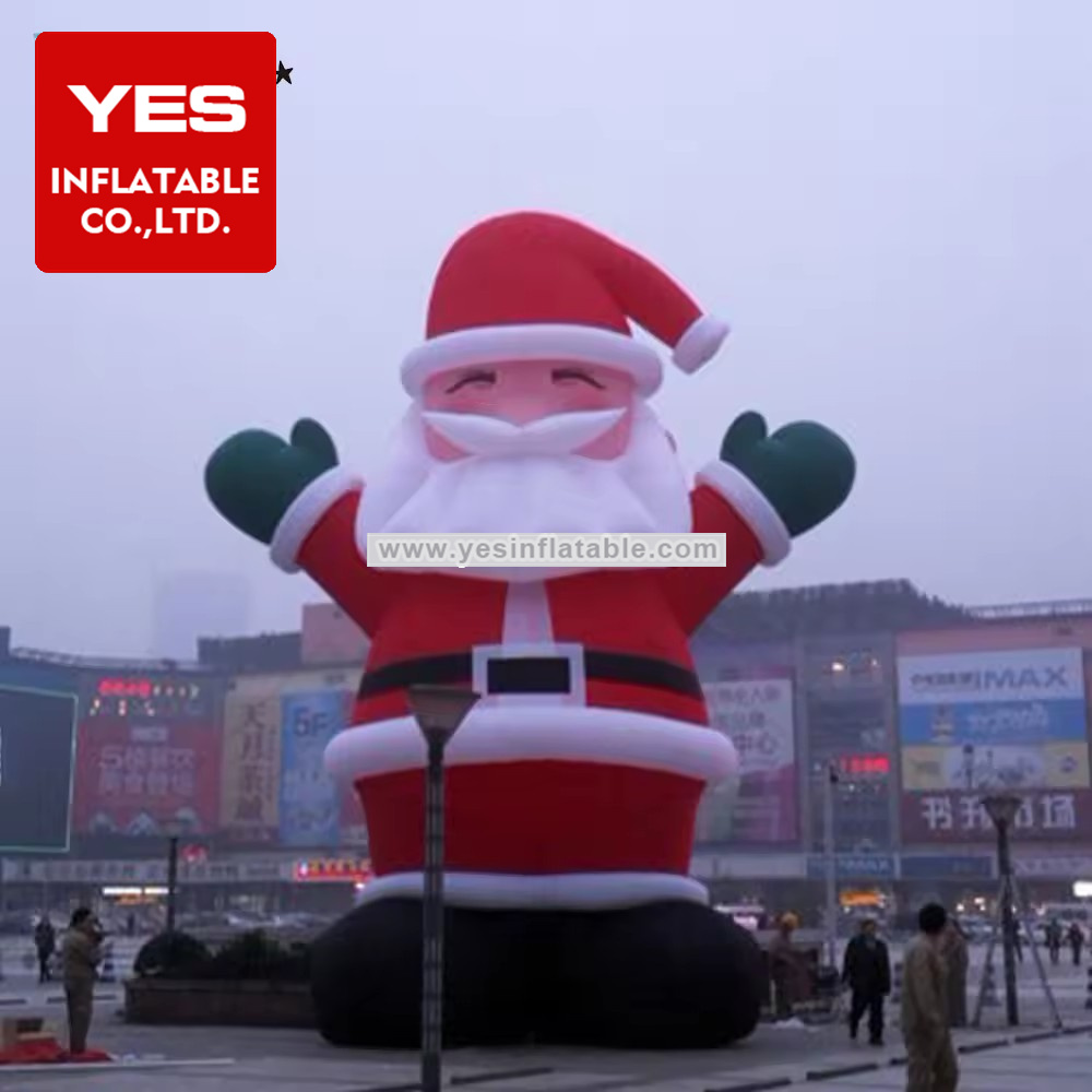 xmas outdoor decoration santa claus giant inflatable ornament