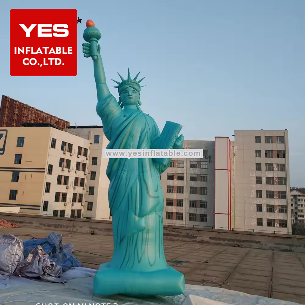 custom inflatable life size statue of liberty