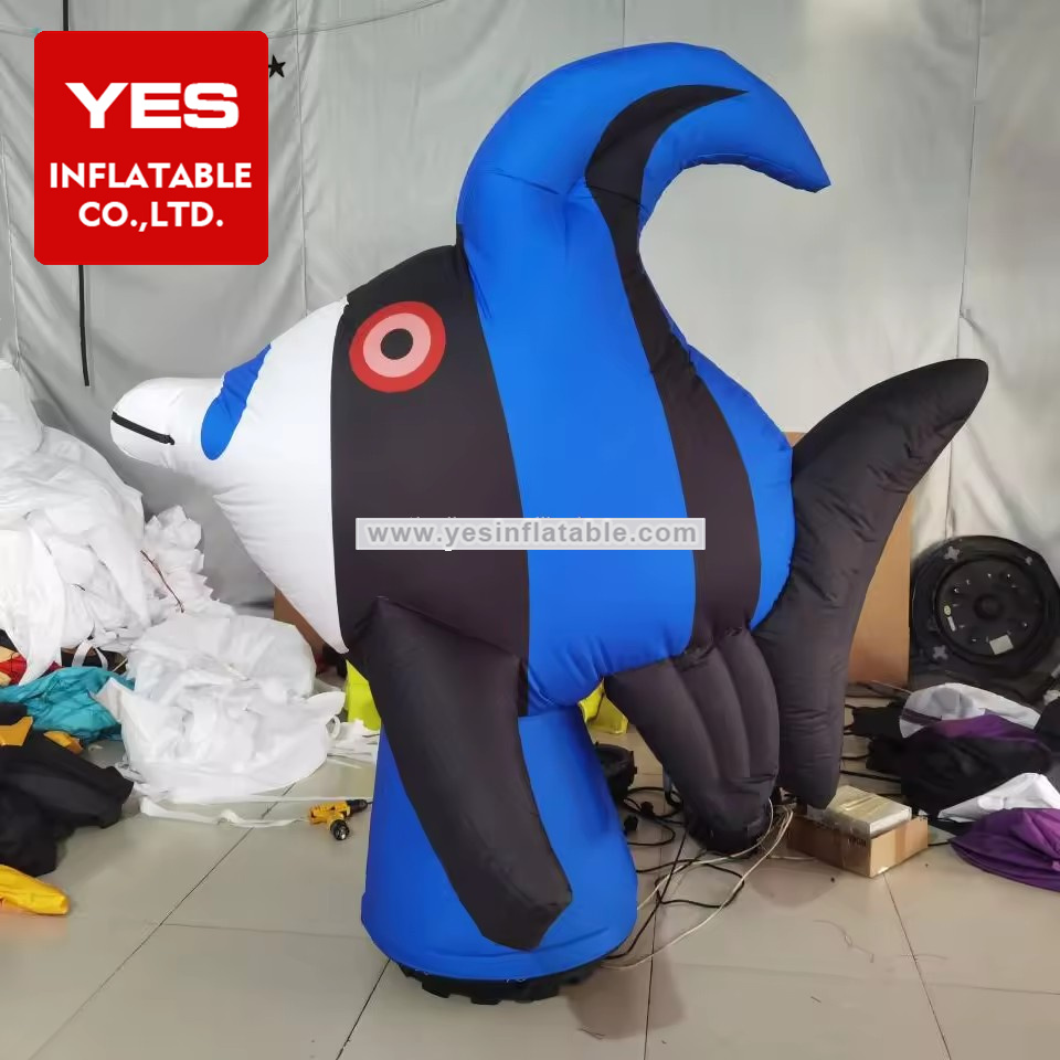 Outdoor Advertising Inflatable Clownfish Balloon Sea Animal Model Inflatable Tropical Fish