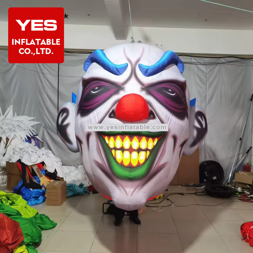 halloween decoration hanging evil inflatable balloon clown