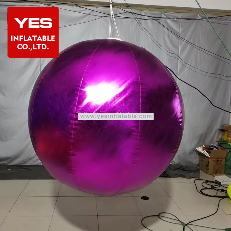 Custom Inflatable Colorful Ball Inflatable Christmas Colorful Ball Inflatable Mirror Balls