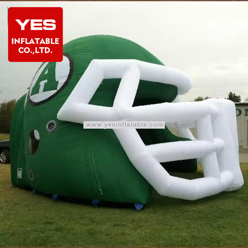 Sports Inflatable Football Helmet Tunnel Large Inflatable Tunnel For Sale