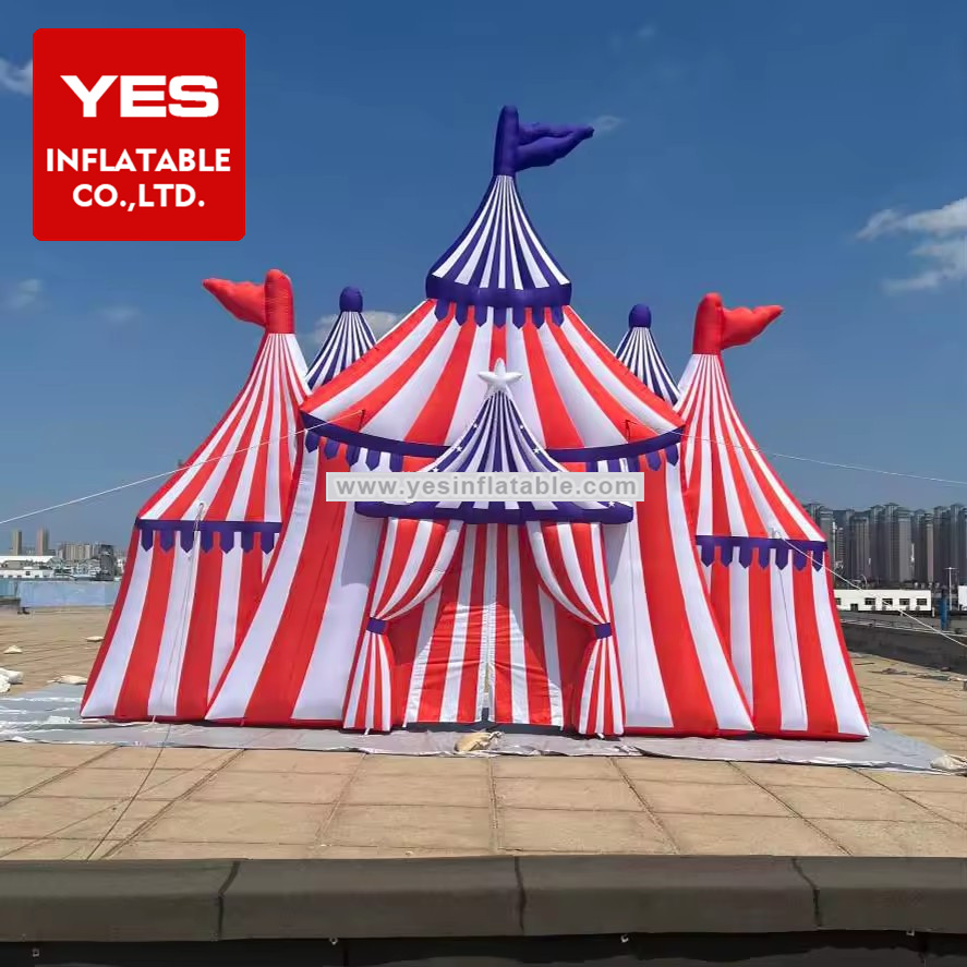 Circus Inflatable Background Arch Customized Inflatable Archway For Holiday