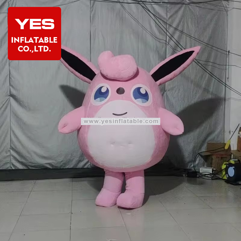 Adorable Inflatable Walking Cartoon Character Inflatable Cartoon Costume