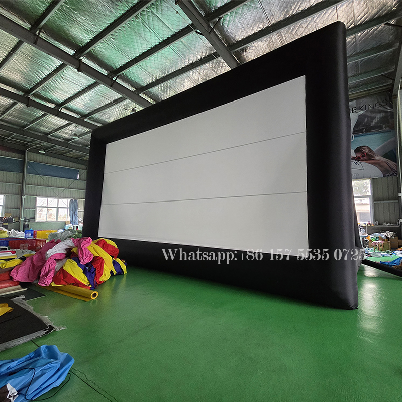 inflatable screen for outdoor movies , event giant screen