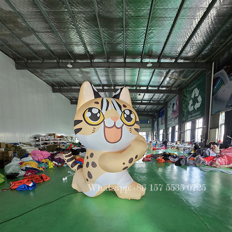 inflatable cartoon character inflatable animal inflatable tiger for event advertising